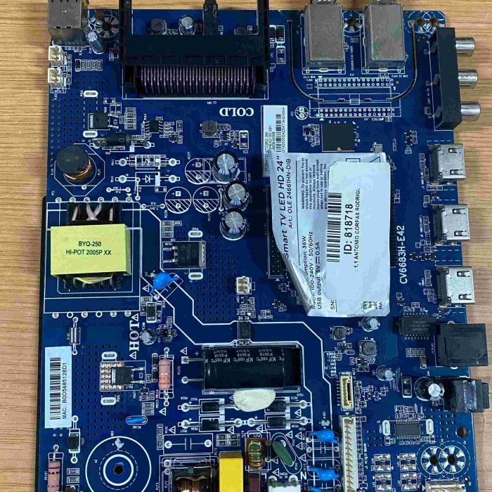 MAINBOARD OK OLE 24661HN-DIB CV-6683H-E42
